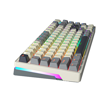 Клавиатура CyberLynx AG84, красные свитчи, белый Фото 2