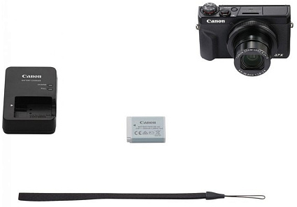 Компактный фотоаппарат Canon PowerShot G7X Mark III, черный Фото 5