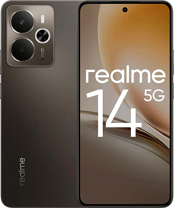 Смартфон Realme 14 5G 12/256 ГБ, черный Фото 1