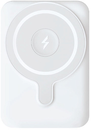 Внешний аккумулятор VLP Dual Magsafe 5000 mAh, белый (1041004) Фото 1