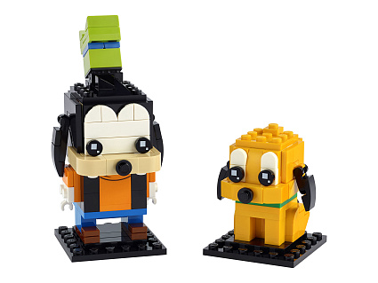 Конструктор LEGO BrickHeadz 40378 Сувенирный набор Гуфи и Плуто Фото 2