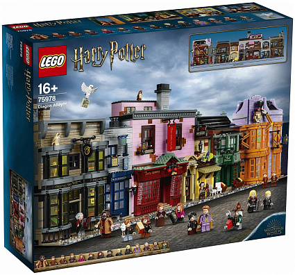 Конструктор Lego 75978 Harry Potter Косой переулок Фото 1
