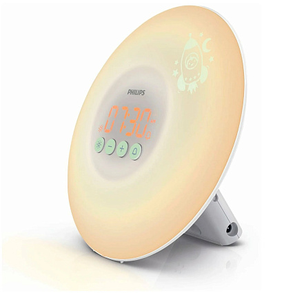 Световой будильник Philips Wake-up Light Kids, белый Фото 1