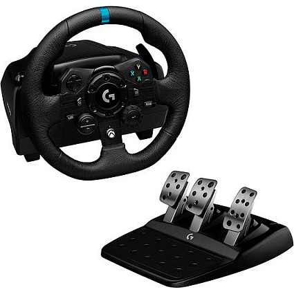Руль Logitech G923 Racing Wheel and Pedals for Xbox One and PC Фото 1