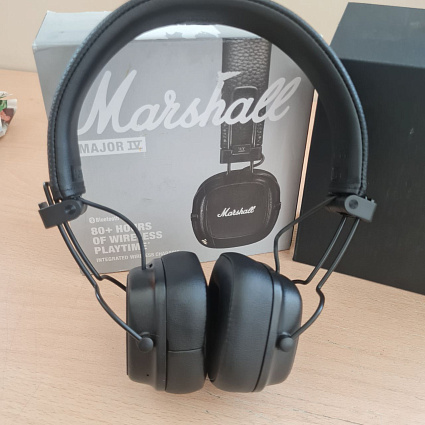 Беспроводные наушники Marshall Major 4, черный Фото 3