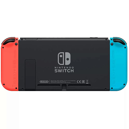 Игровая приставка Nintendo Switch 32 ГБ, неоновый синий/неоновый красный Фото 5