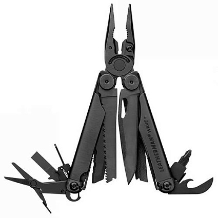 Мультитул Leatherman Wave+, черный Фото 1