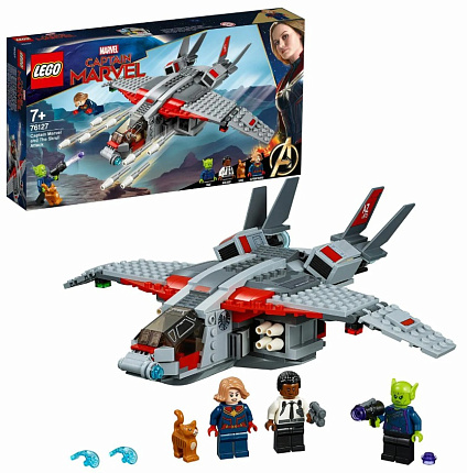 Конструктор LEGO Super Heroes 76127 Капитан Марвел и атака скруллов Фото 2