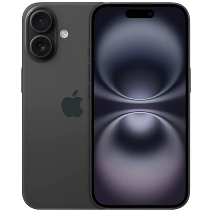Смартфон Apple iPhone 16 2SIM, 128 Гб, черный (CN) Фото 1
