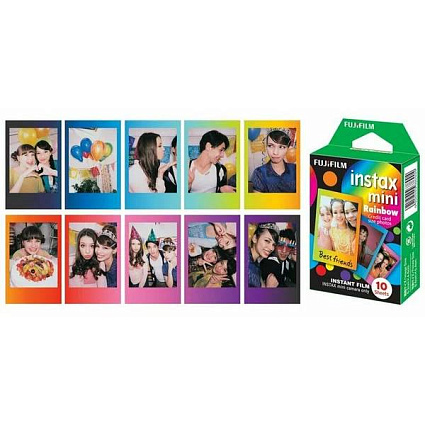 Фотобумага Fujifilm Instax Mini Rainbow, 10 Фото 2