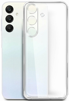 Силиконовый чехол для Samsung Galaxy A35, прозрачный Фото 1