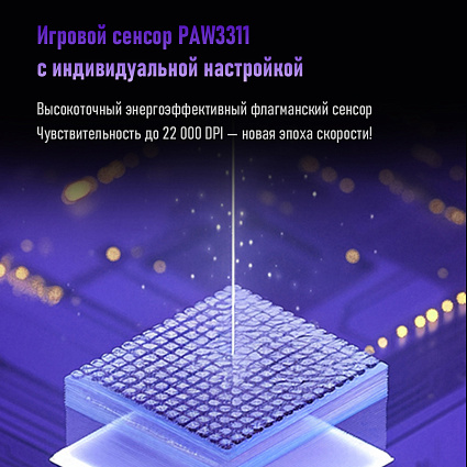 Беспроводная мышь Furycube G11 ультралегкая, белый Фото 11