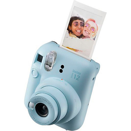 Фотоаппарат Fujifilm INSTAX Mini 12 + картридж на 10 снимков, синий Фото 1