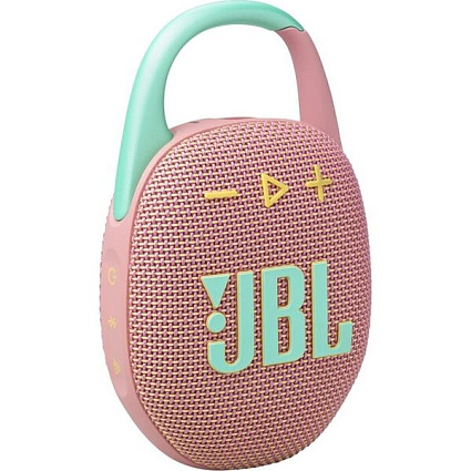 Портативная акустика JBL Clip 5, розовый Фото 1