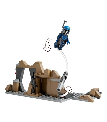 Конструктор LEGO Боевой набор: Засада на Мандалоре (75373) Фото 4