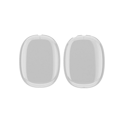 Силиконовый чехол-накладка для AirPods Max, прозрачный Фото 2