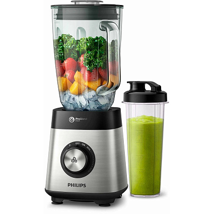 Блендер Philips HR3573/90, серый металлик Фото 3