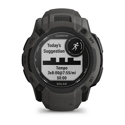 Смарт-часы Garmin Instinct 2X Solar Graphite, графит (010-02805-00) Фото 5