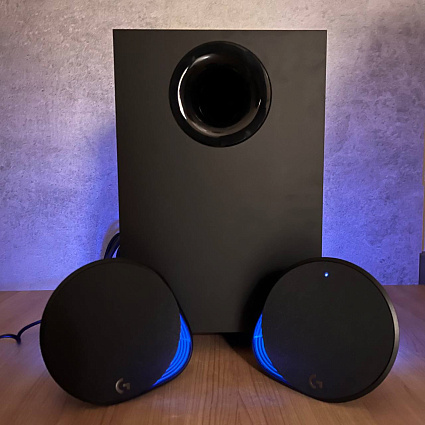 Акустическая система Logitech G560 LIGHTSYNC, черный Фото 3