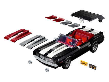 Конструктор LEGO ICONS Модель Chevrolet Camaro Z28 10304 Фото 2