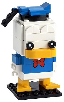 Конструктор LEGO BrickHeadz 40377 Сувенирный набор Дональд Дак Фото 3