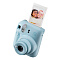 Фотоаппарат Fujifilm INSTAX Mini 12 + картридж на 10 снимков и стикеры, синий Фото 3