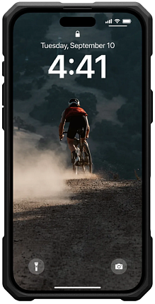 Чехол UAG Monarch Pro c MagSafe для iPhone 16, карбон (114458114242) Фото 2