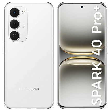 Смартфон Tecno SPARK 40 Pro+ 8/256 Гб, белый Фото 1