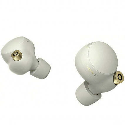 Беспроводные наушники Sony WF-1000XM4, серебристый Фото 3