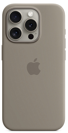 Чехол Apple для iPhone 15 Pro Silicone Case с MagSafe, Clay (MT1E3) Фото 1