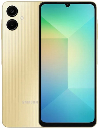 Смартфон Samsung Galaxy A06 4/64 Гб, золотой (Gold) Фото 1