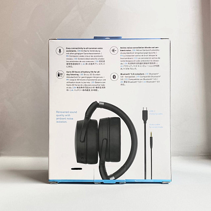 Беспроводные наушники Sennheiser HD 450BT, черный Фото 7