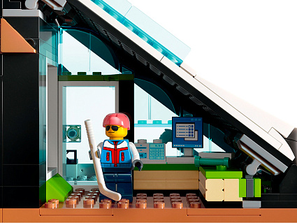 Конструктор LEGO City 60366 Горнолыжный и альпинистский центр Фото 4