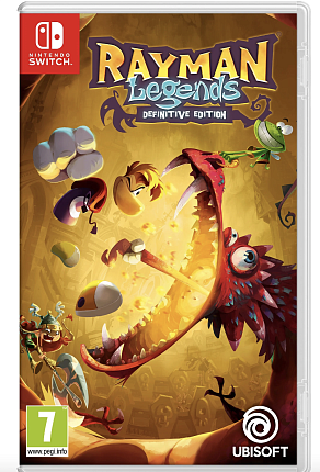 Игра Rayman Legends Definitive Edition для Nintendo Switch, картридж Фото 1