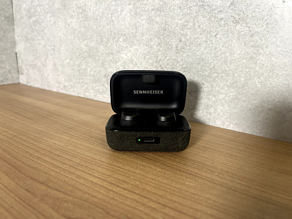 Беспроводные наушники Sennheiser Momentum True Wireless 3, черный Фото 3