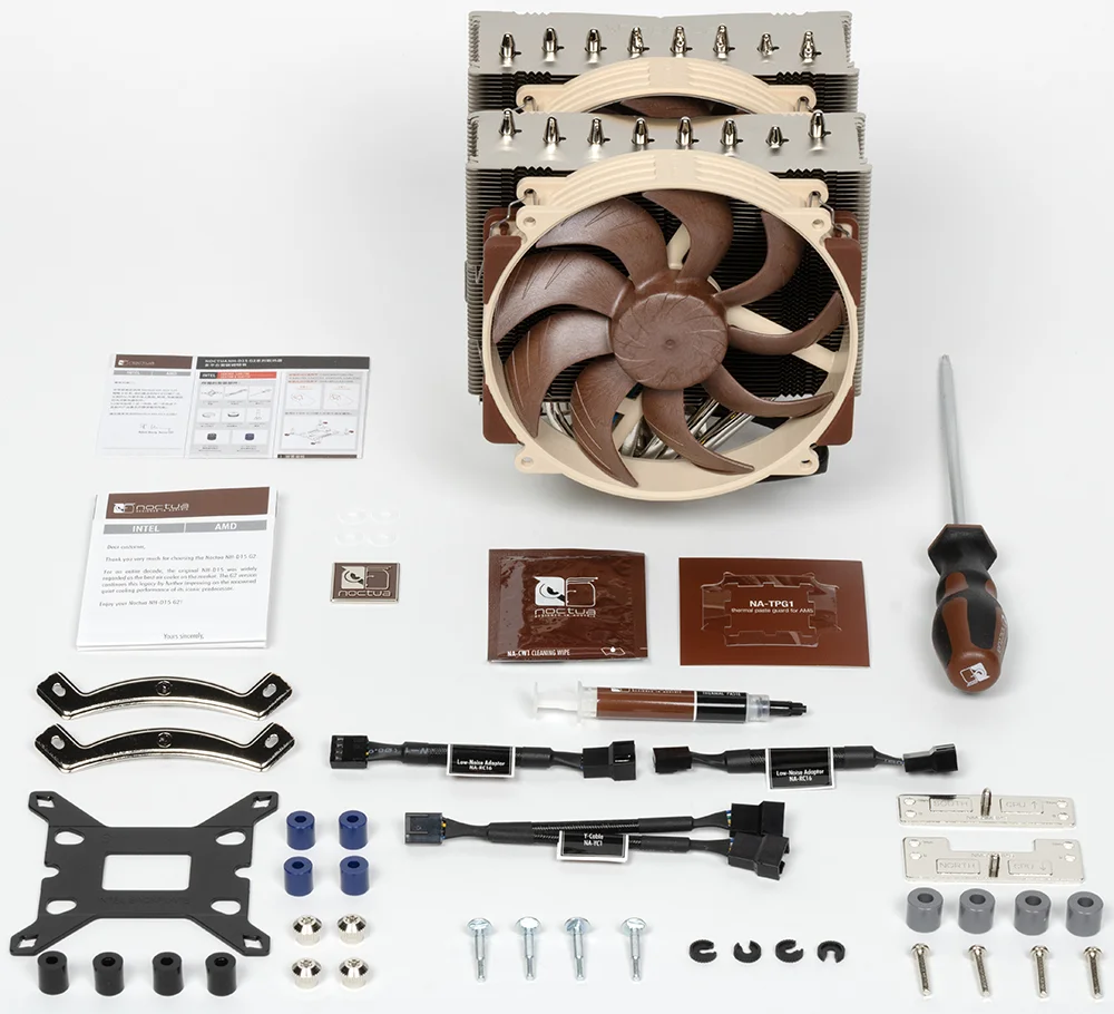 Noctua NH-D15 G2 комплектация